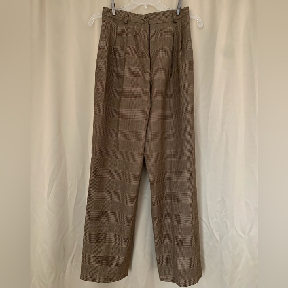 100% wool trousers